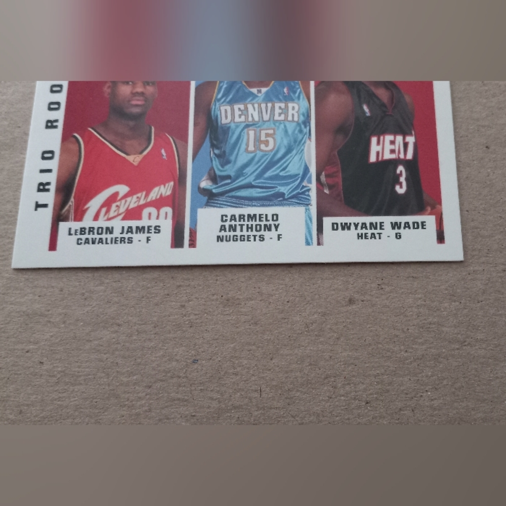 Lebron Trio Rookie Anthony/Wade - Picture 2 of 7
